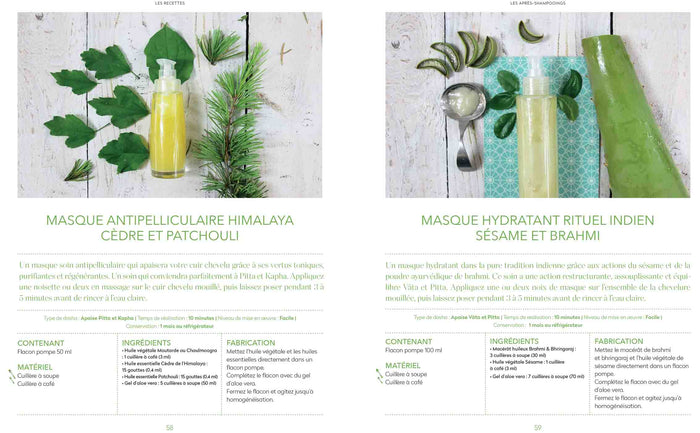 Secrets d'ayurvéda pour les cheveux