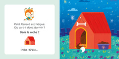 Qui dort où ?: Les devinettes de Petit Renard