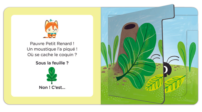 Qui vit au jardin ? - Les devinettes de Petit Renard