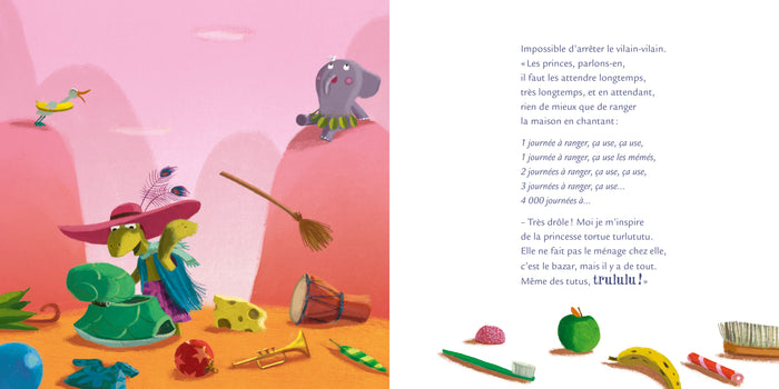 L'éléphant qui voulait être une princesse