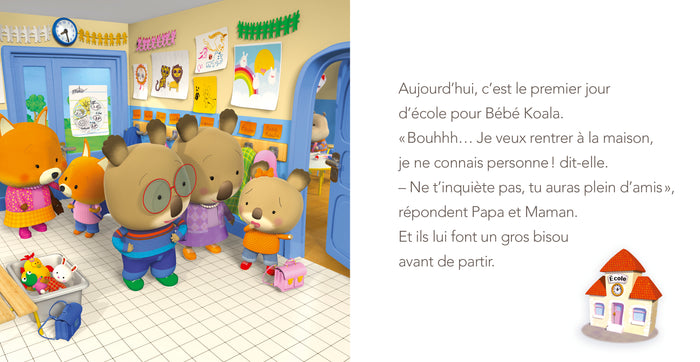 Bébé Koala - À la maternelle