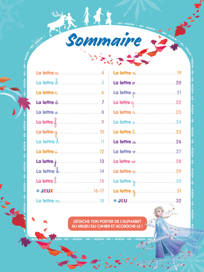 J'apprends à écrire les minuscules