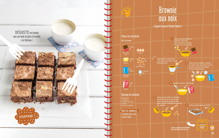 Les gâteaux des petits gourmands - 30 recettes pas à pas