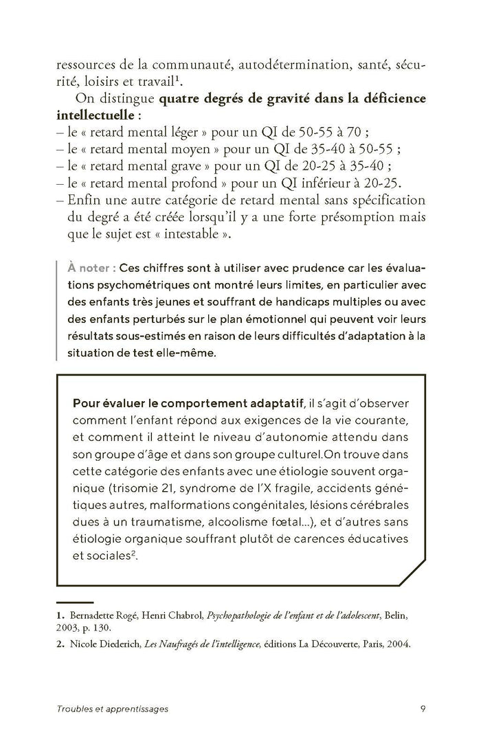 Troubles et apprentissages - Des pistes pédagogiques pour une école inclusive