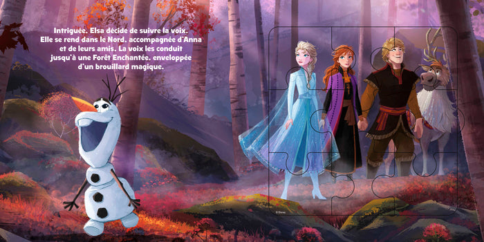 La reine des neiges 2 - Mon petit livre puzzle