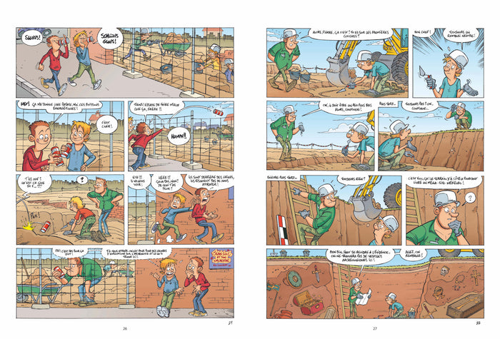 Les Arkéos - tome 01: Plein Les fouilles !