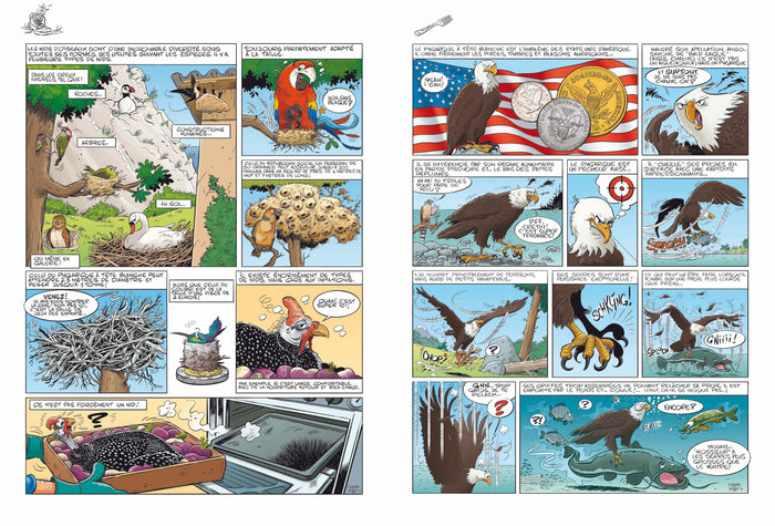 Les oiseaux en BD - Tome 01