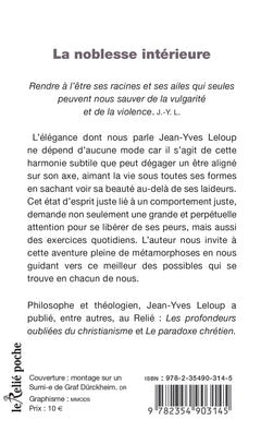 L'élégance du soi - Traité de noblesse intérieure