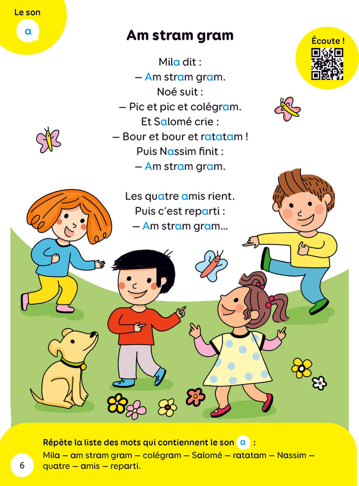 Regarde je lis avec Mila et Noé - Comptines pour apprendre les sons dès 3 ans