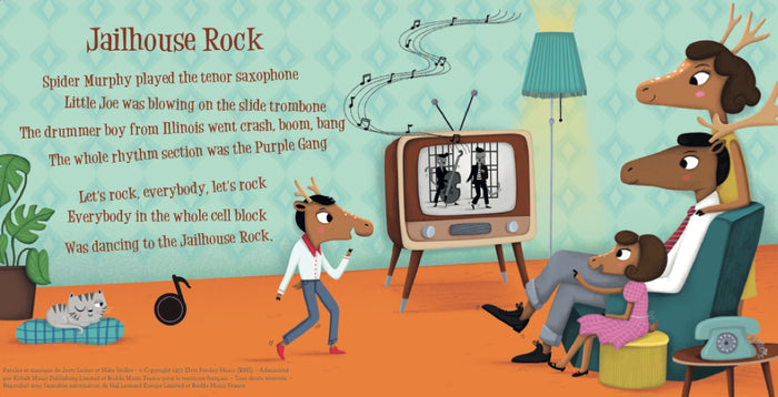 Livre musical - Mon premier Elvis