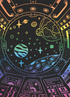 Mes cartes à gratter Espace