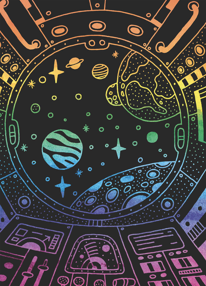 Mes cartes à gratter Espace