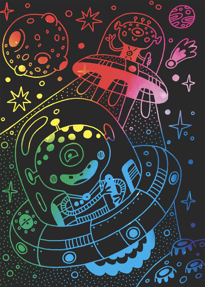 Mes cartes à gratter Espace