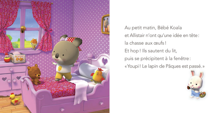 Bébé Koala - Les oeufs de Pâques