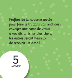Mini calendrier - 365 Idées positives