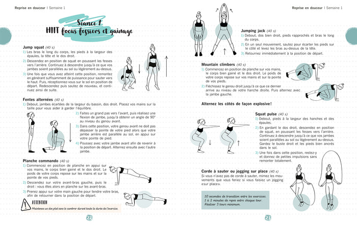 1 mois spécial fesses et abdos