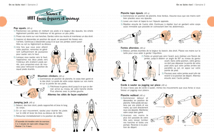 1 mois spécial fesses et abdos