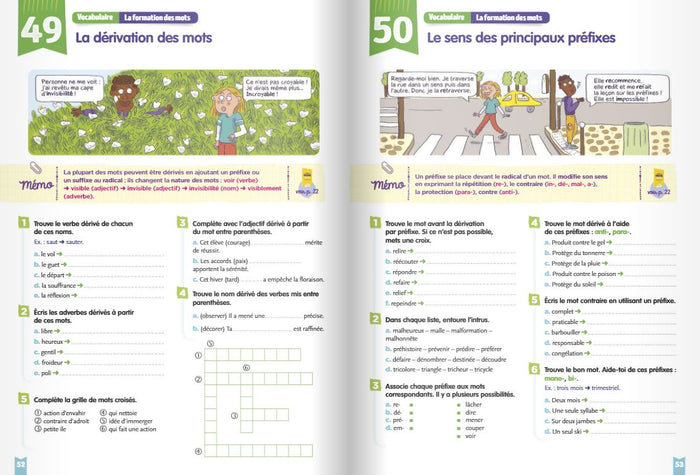 Français CM2 : Mon cahier pour la maison