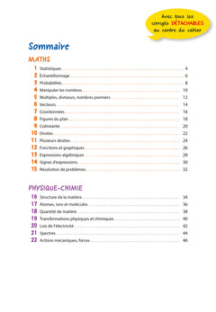 Passeport - Maths / Physique-Chimie - De la 2de à la 1re - Cahier de vacances 2026