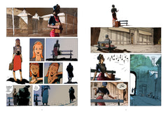 Deux passantes dans la nuit - Arlette