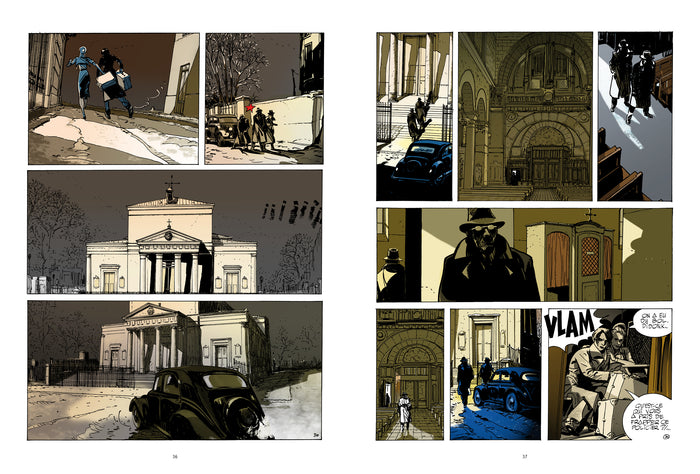 Deux passantes dans la nuit - Arlette