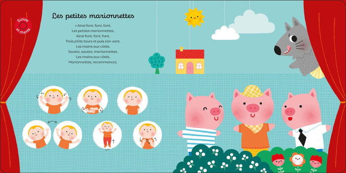 Mes plus belles comptines à mimer