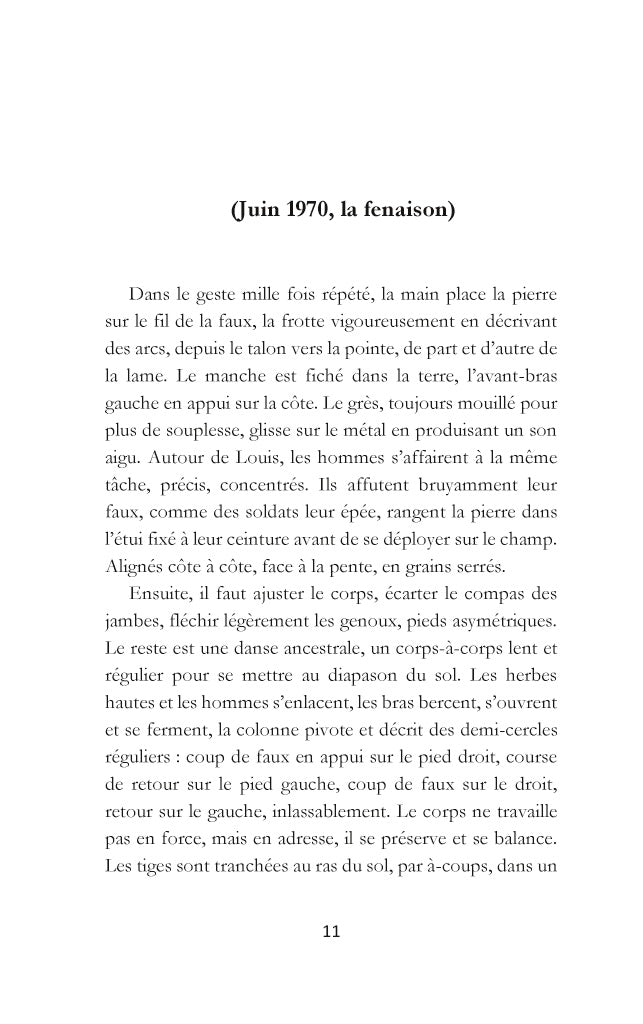 Un parfum de moka et de térébenthine