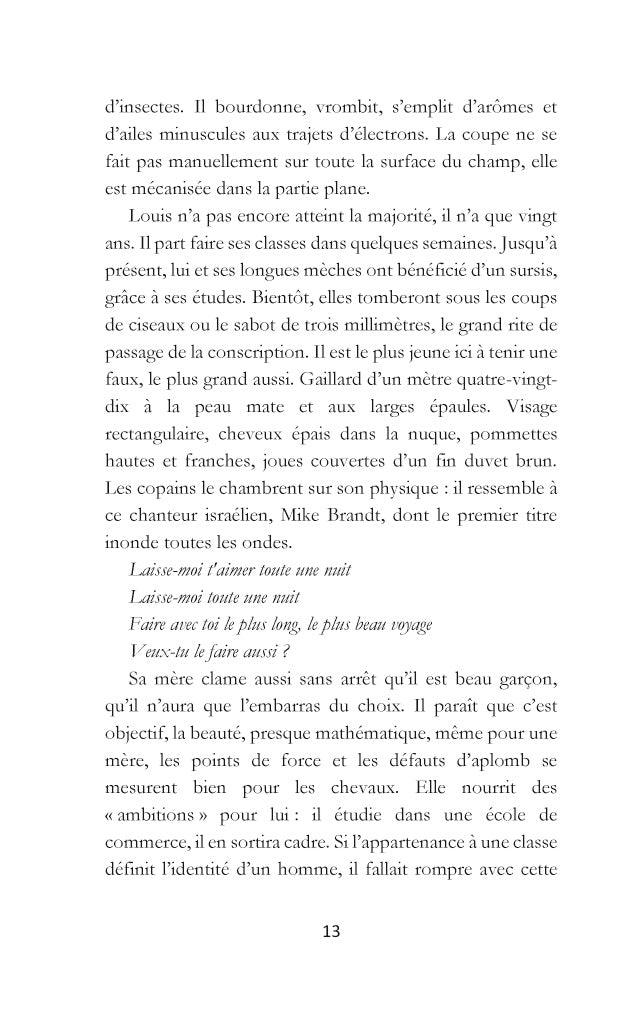 Un parfum de moka et de térébenthine