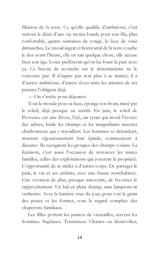 Un parfum de moka et de térébenthine