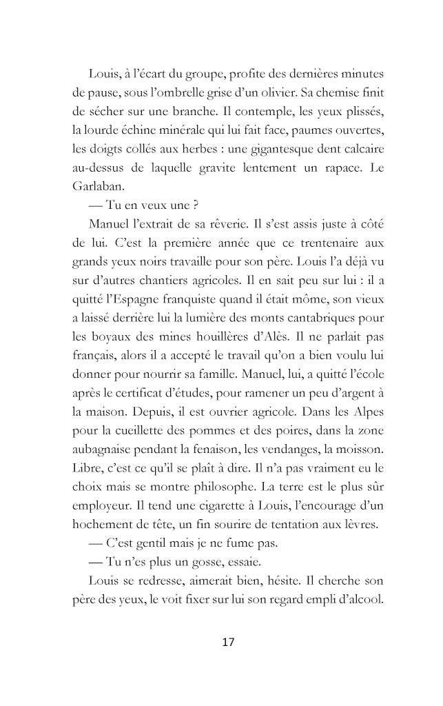 Un parfum de moka et de térébenthine