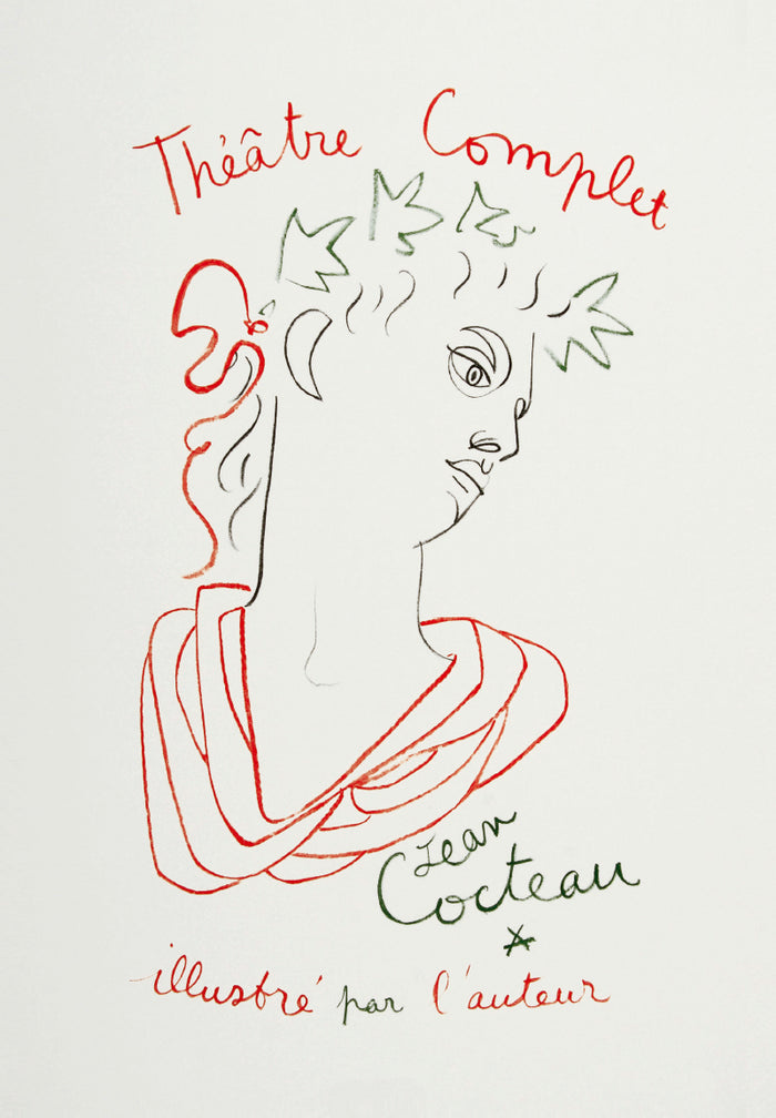 Cahier de coloriage Jean Cocteau
