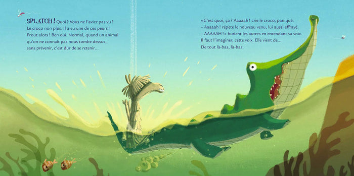 Le lama qui venait de tout là-bas