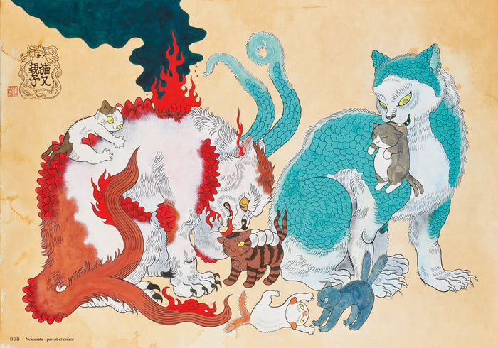 L'art d'Ayako Ishiguro - Créatures fantastiques japonaises