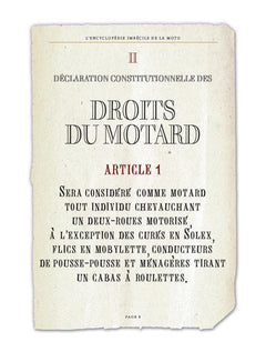 L'Encyclopédie imbécile de la moto
