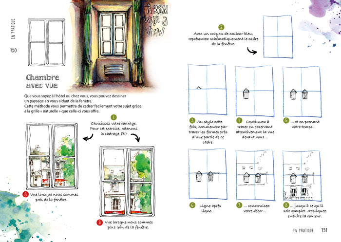 Dessiner un carnet de voyage