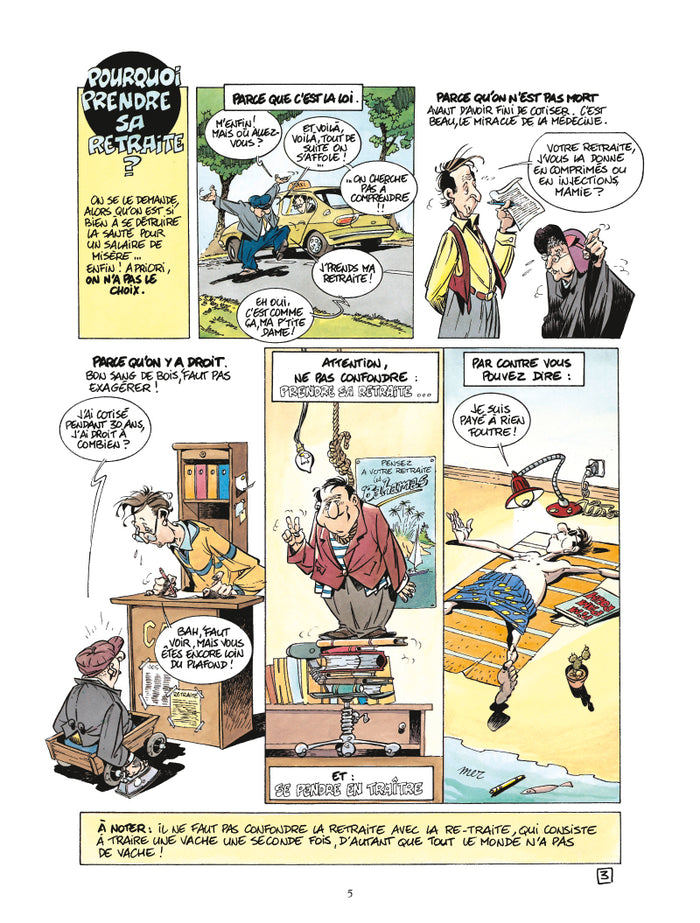 Le Guide de la retraite en BD