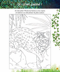 Coloriages magiques Une saison au zoo, spécial jungle