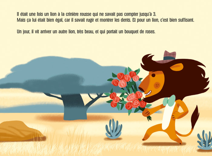 L'histoire du lion qui ne savait pas compter