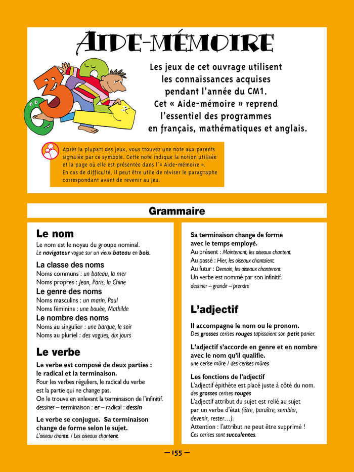 Jouer pour réviser - Du CM1 au CM2