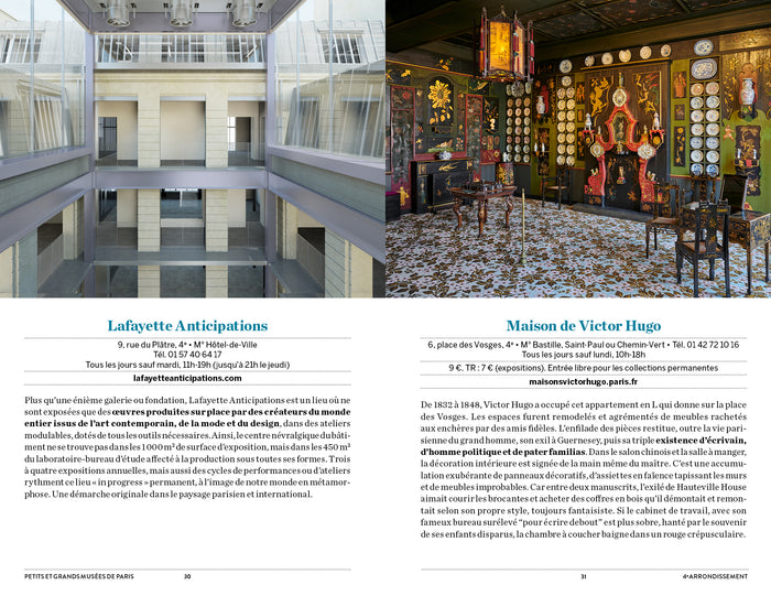 Petits et grands musées de Paris