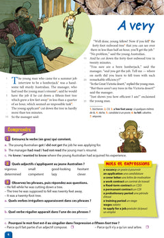 Passeport - Anglais - De la 2de à la 1re - Cahier de vacances 2024