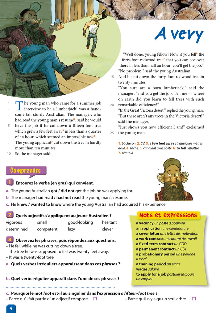 Passeport - Anglais - De la 2de à la 1re - Cahier de vacances 2024