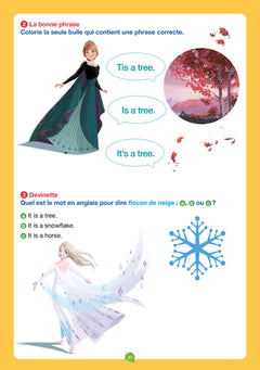 Disney - La Reine des Neiges - Du CE1 au CE2 - Cahier de vacances 2025