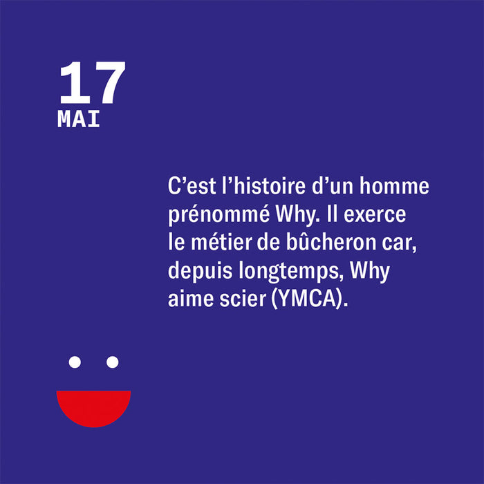 Calendrier Jour après jour - Blagues marrantes