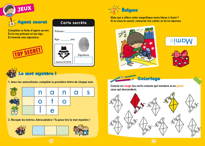 Sami et Julie - Je me prépare à la lecture de la Grande Section au CP