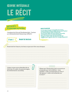 Mon journal de lecture - Lire avec plaisir et réussir le bac de français