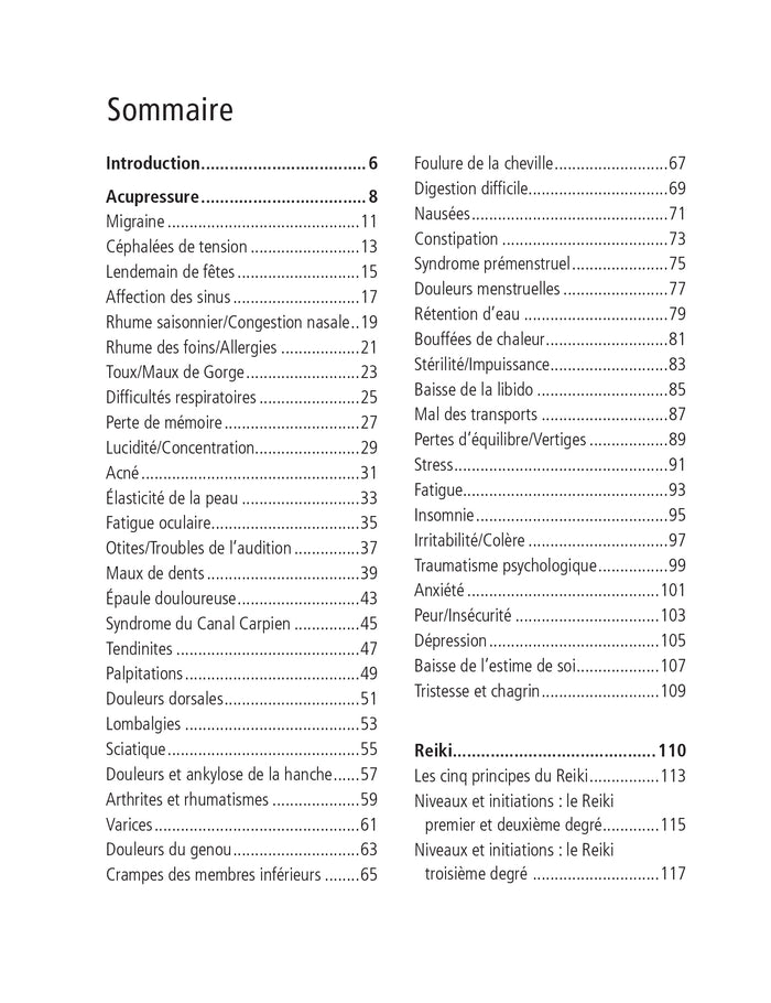 La petite encyclopédie des points de guérison