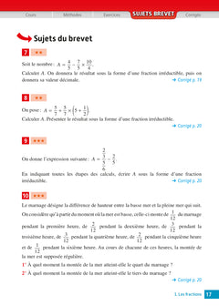 Objectif Brevet Maths