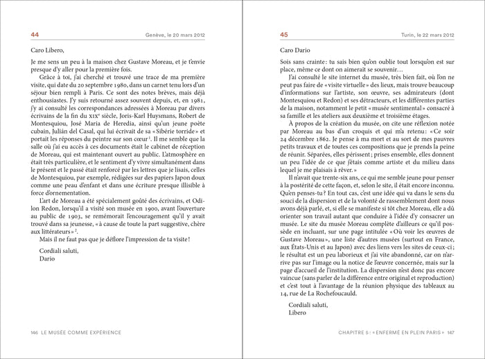 Le musée comme expérience