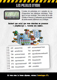 ESCAPE GAME Panique à Tchernobyl